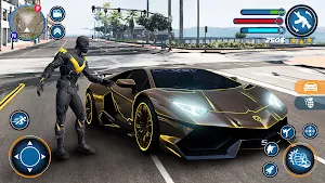 Bat Hero: Dark Gangster City Screenshot 1