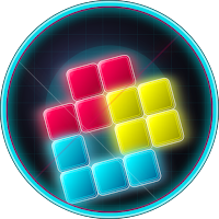 Neon Block Blast Pro