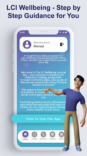 LCI Wellbeing Journal Screenshot 0