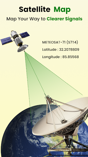 Satellite Tracker Dish Network Screenshot 1