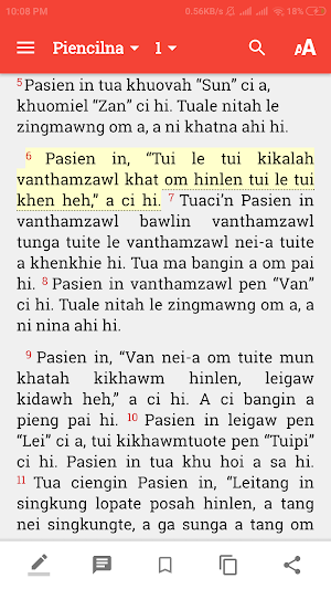 Zo Bible Screenshot 3