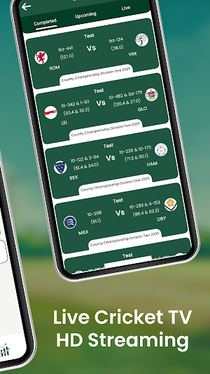 Live Cricket TV HD Streaming Screenshot 1