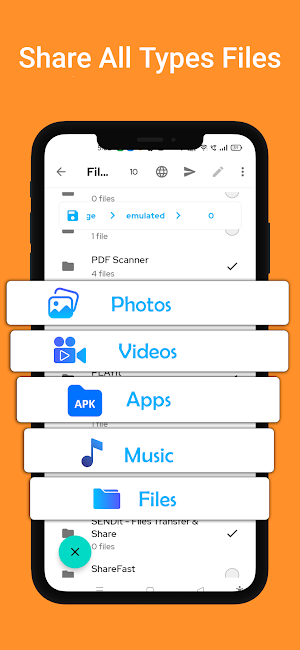 File Transfer & sharing App Screenshot 2