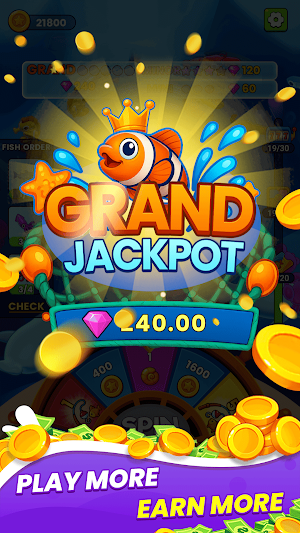 Fish Cash : Jackpot Spin Screenshot 2