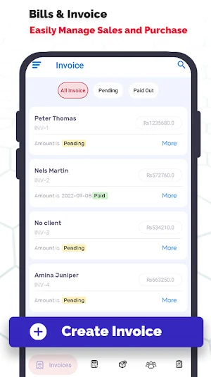 Billing Book - Invoice Maker Screenshot 0