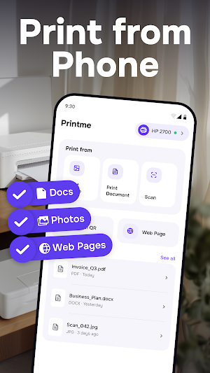 Print from Phone: Photos, Docs Screenshot 0