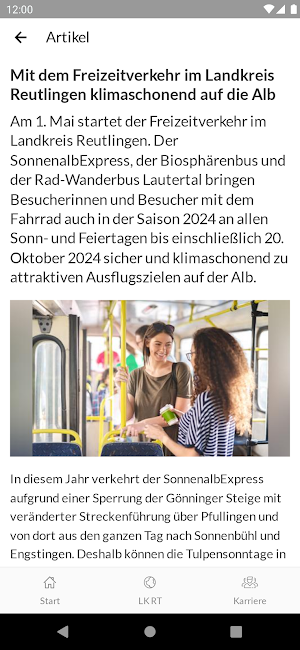 meinLARA Screenshot 2