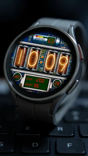 GAS NIXIE URX119 Watch face Screenshot 1
