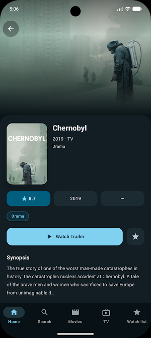 MovieNova: TV Shows & Movies Screenshot 1