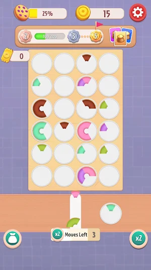 Sweet Donut Sort: Cake Game Screenshot 3