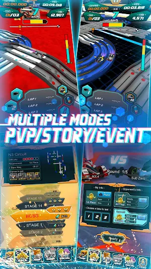 Mini Legend - Mini 4WD Simulation Racing Game Screenshot 1