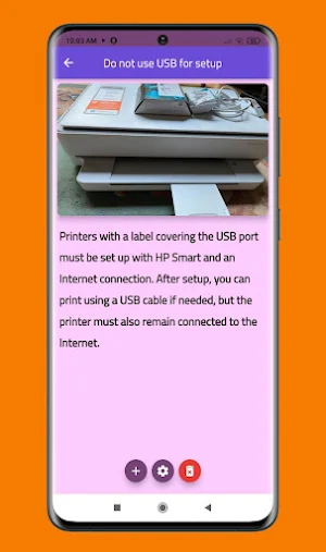Hp Envy 6000e series guide Screenshot 3