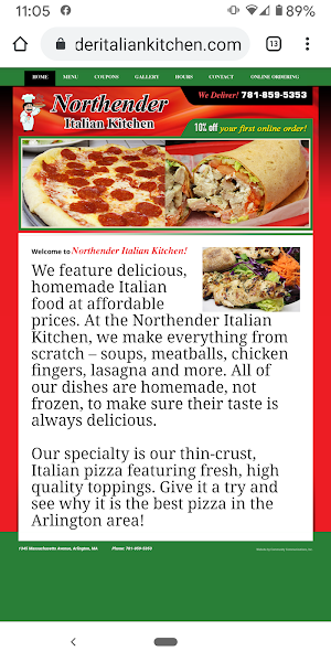 Northender Italian Kitchen Screenshot 2