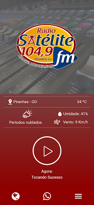 Rádio Satélite Screenshot 1