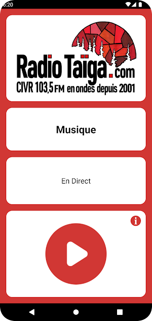 RadioTaiga Screenshot 0