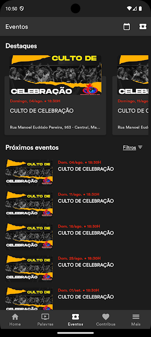 MINISTERIO CRISTO É VIDA Screenshot 2