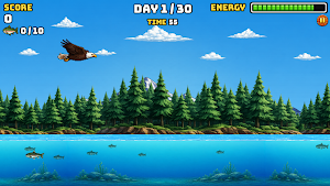 Eagle Simulator 2D: Eagle Game Screenshot 0