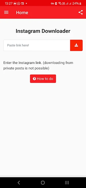 Save video to gallery Screenshot 0