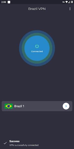 Brazil VPN - Secure VPN Proxy Screenshot 1