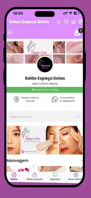 Salão Espaço D'las Screenshot 1