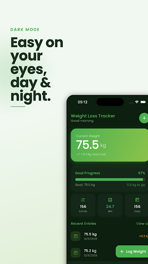 Weight Loss Tracker Screenshot 2