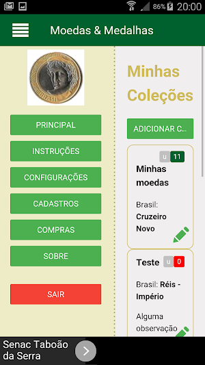 Coins and Medals Screenshot 1