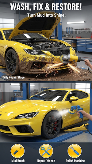 Auto Car Wash ASMR Makeover Screenshot 2