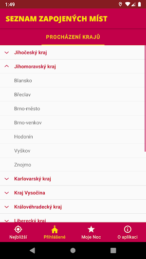 Noc kostelů Screenshot 2