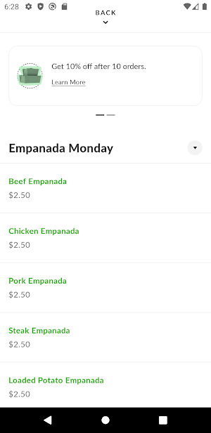 Avocados Grill Screenshot 2