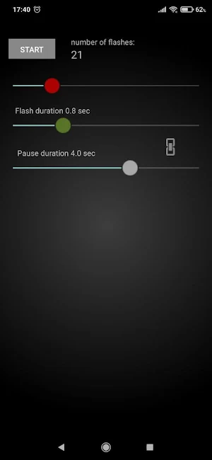 Flashlight with timer and stro Screenshot 3