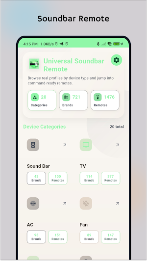 Universal Soundbar Remote Screenshot 0