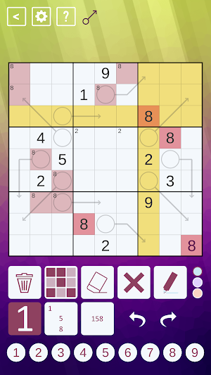 Arrow Sudoku Screenshot 0