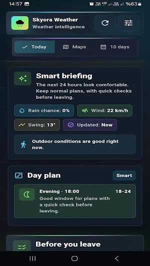 Skyora Weather: Forecast Screenshot 2