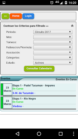 Circuito Padel Posadas Screenshot 3