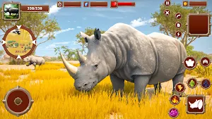 Rhino Jungle Wildlife Survival Screenshot 0