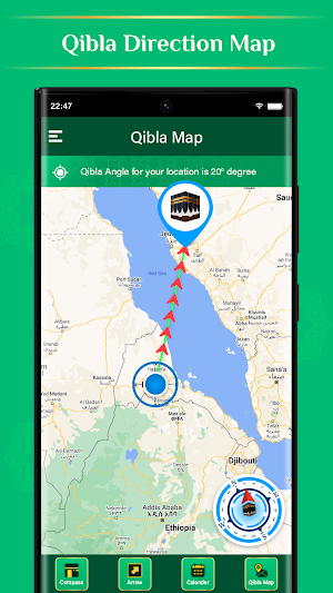 Qibla Finder - Kaaba Direction Screenshot 2