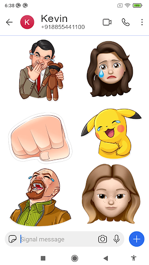 Stickers For Signal Messenger Screenshot 1