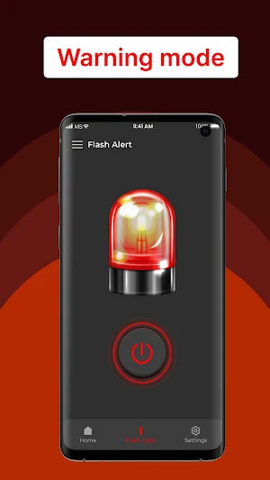 Flashlight & LED Alert Flash Screenshot 1