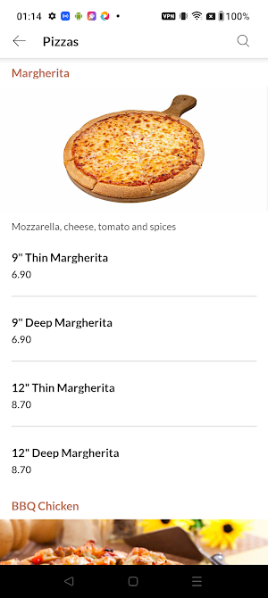 Pizza Choice And Best Kebab Screenshot 2