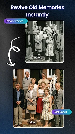 ClearPast: AI Photo Enhancer Screenshot 1