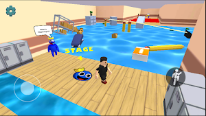 Escape Blue Monster Friend Screenshot 1