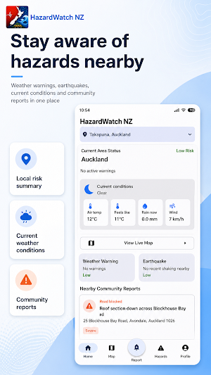 HazardWatch NZ Screenshot 0
