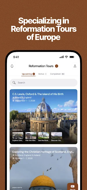 Reformation Tours Screenshot 0