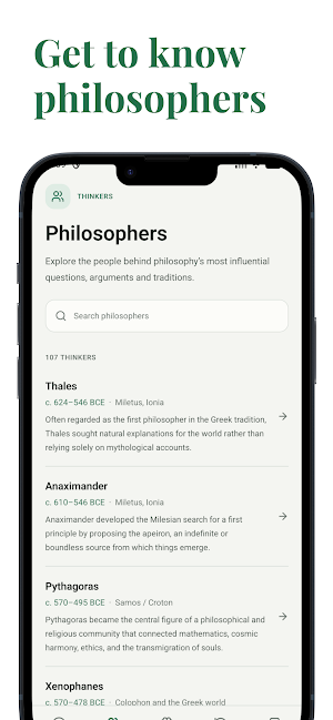 Philosophy: History & Ideas Screenshot 2