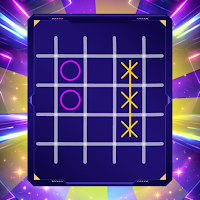 Neon Tic Tac Toe
