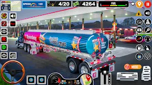 Heavy Oil Tanker Truck Games Screenshot 1