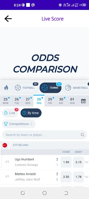Superstream Live Football Screenshot 0