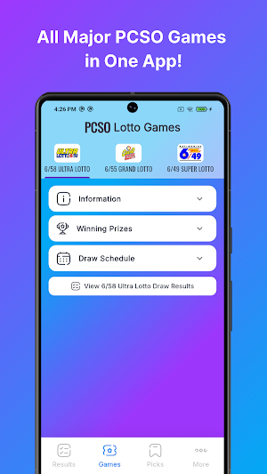 Lotto Results PH Screenshot 1