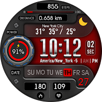 Digital LURI Sport Watchface