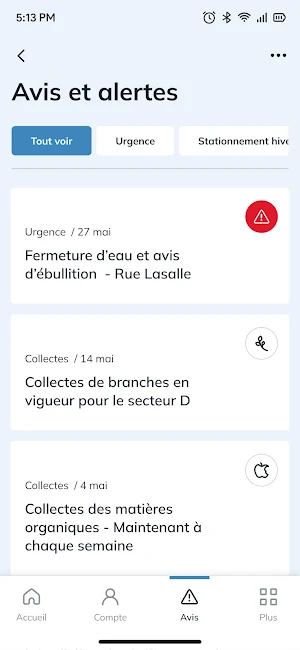 Espace citoyen Saint-Lambert Screenshot 2
